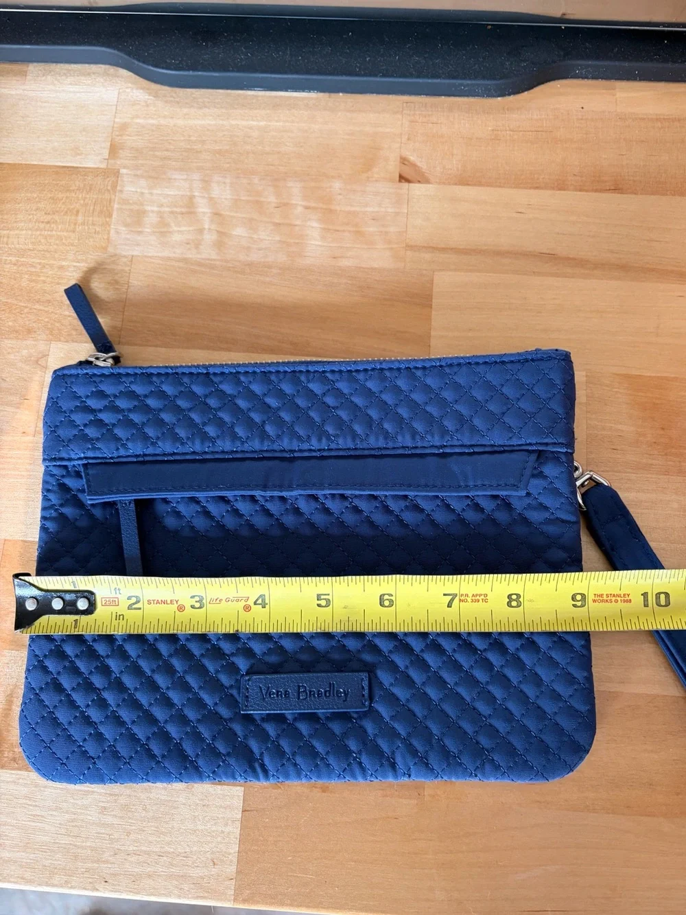 Vera Bradley Quilted Navy Wristlet Clutch